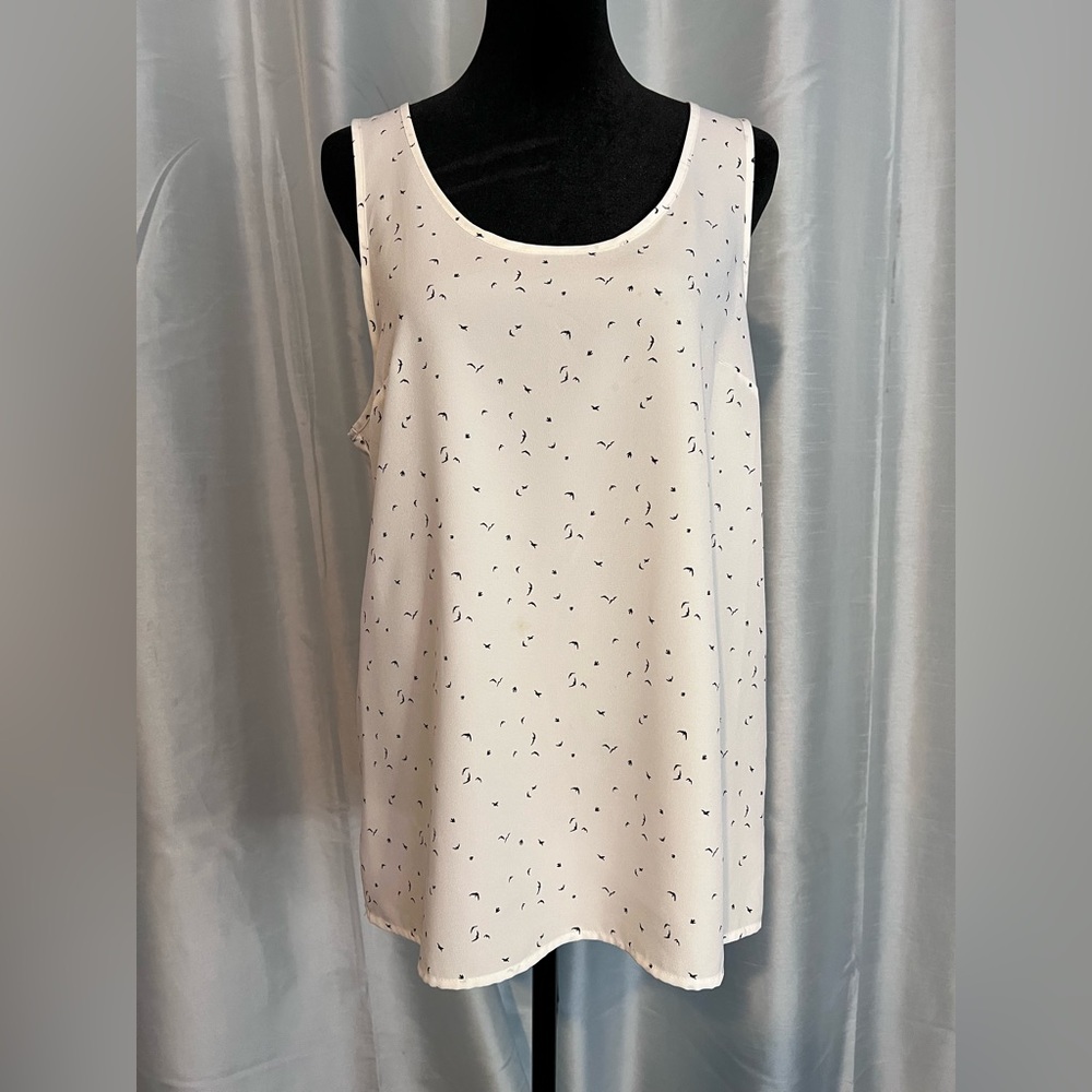 Cream tank top